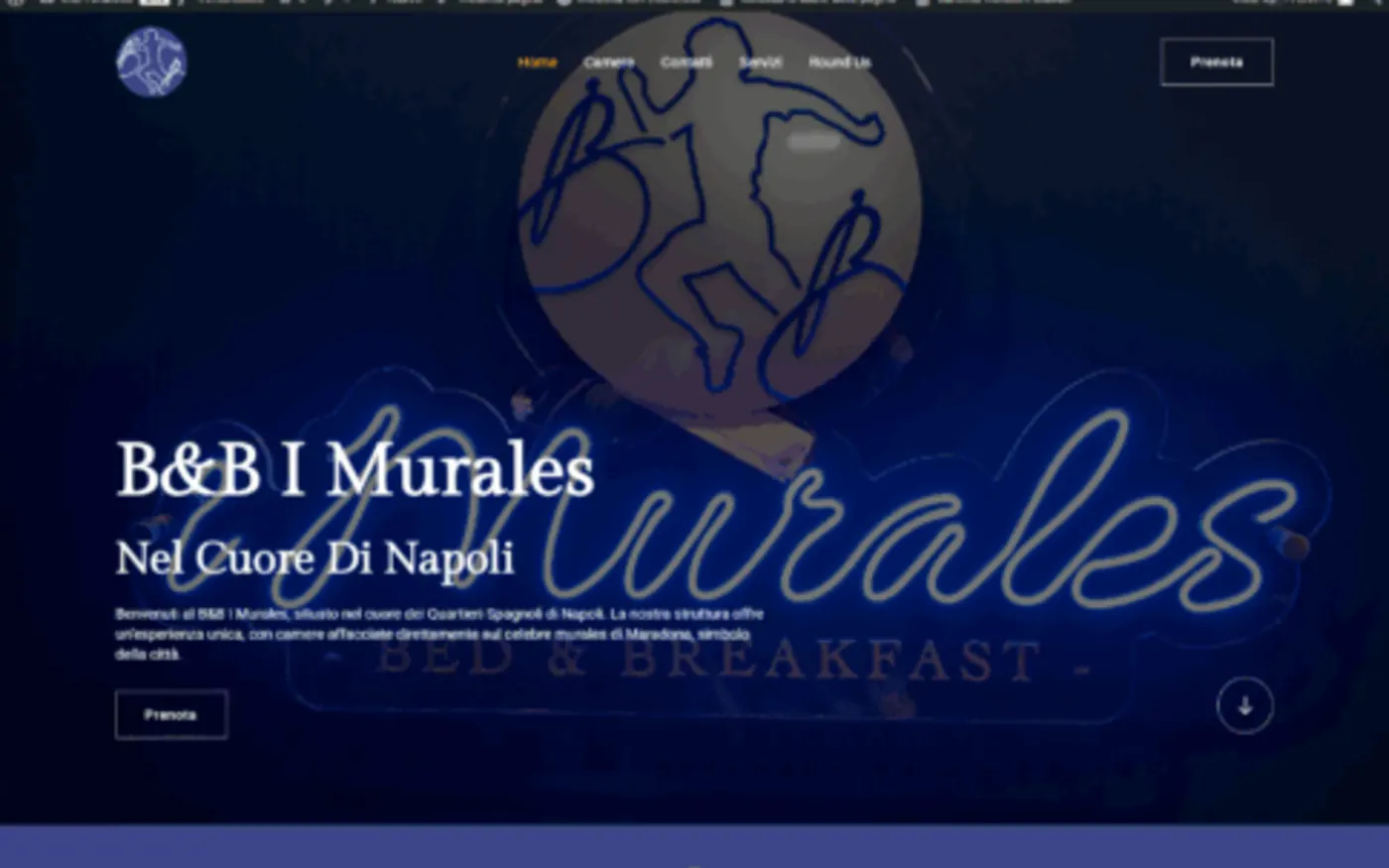 Homepage di B&B I Murales