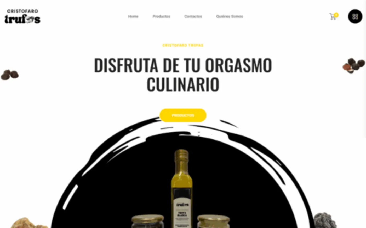 Homepage di Cristofaro Trufas
