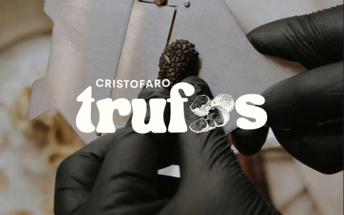 Schermata del sito Cristofaro Trufas