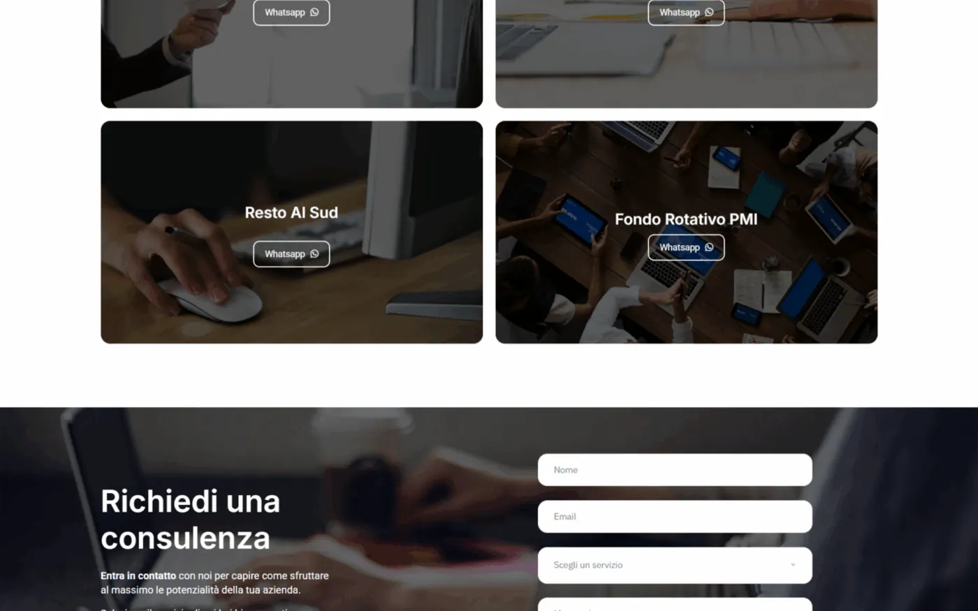 Pagina bandi di Della Penna & Partners