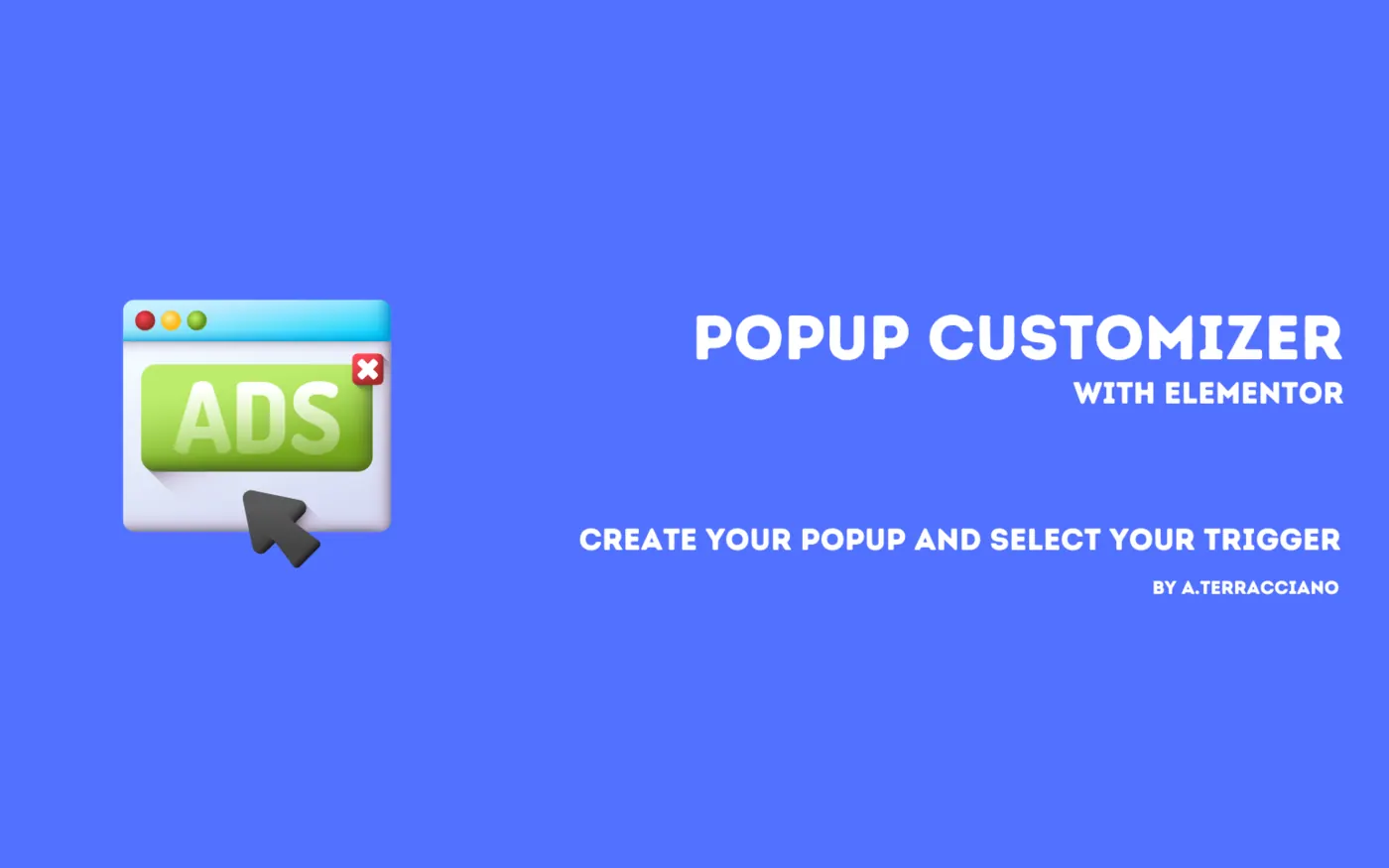 Copertina del progetto PopUp Customizer